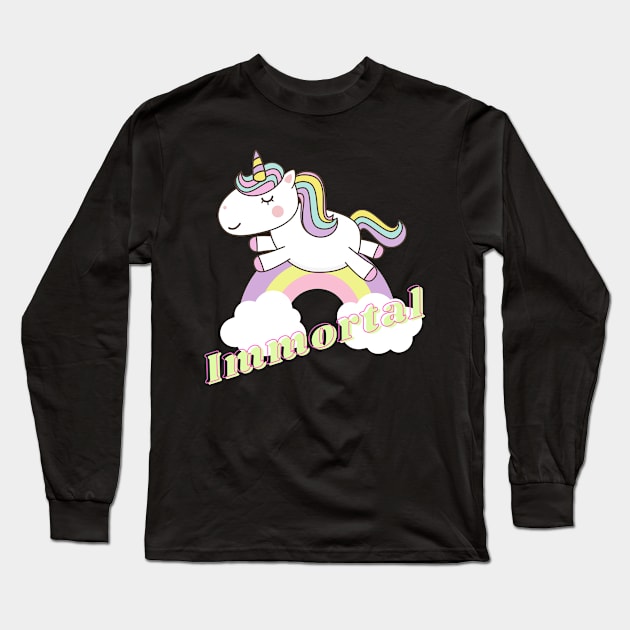 immortal Long Sleeve T-Shirt by j and r